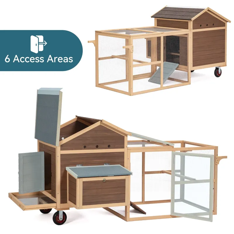 Grande Pollaio in Legno Sosten - Sustainable Living Walla Walla recensione e prezzo