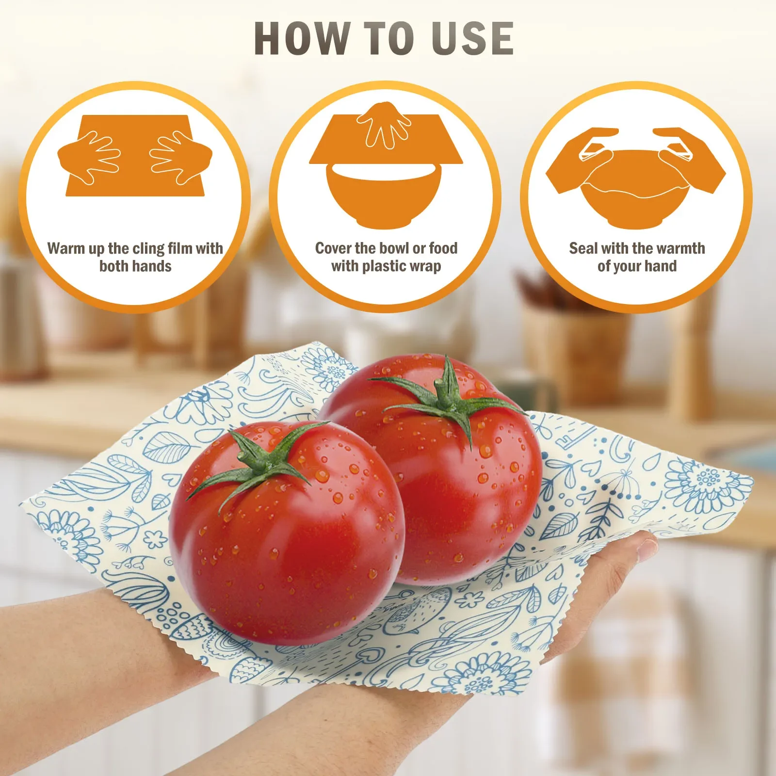 9 Pezzi di Panno in Cera d'Api - Beeswax Wrap Reusable recensione e prezzo